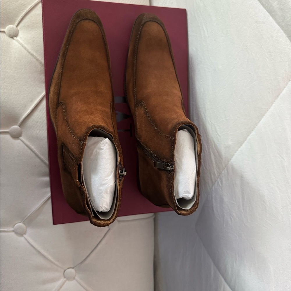 Brown Chelsea Boots, Suede Chelsea Boots, Brown Leather Boots.